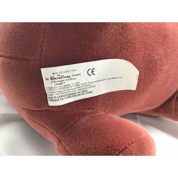 Disney Tarzan Jungle Book Hippopotamus Plushie 15 inch Kidcore Stuffed Animal - Picture 10 of 10